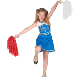 1 Çift Kırmızı Beyaz Renklerde 23 Nisan Gösteri Ponponu