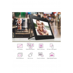 10-inç Lcd Ekran Dijital Fotoğraf Çerçevesi