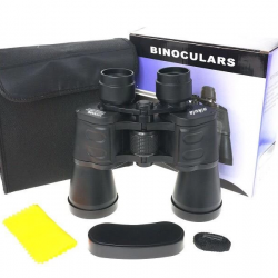 100x100 Kauçuk Kaplamalı Mavı Cam Mercekli Dürbün 56m/1000m Kod 90