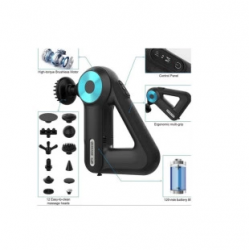 12 Başlıklı Profesyonel Masaj Sı Sporcu Masaj Aleti Seti  6 Hızlı Şarjlı Masaj