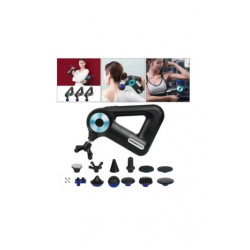 12 Başlıklı Profesyonel Masaj Sı Sporcu Masaj Aleti Seti  6 Hızlı Şarjlı Masaj