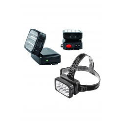 12 Ledli Şarjlı Kafa Lambası Power Ledli Kafa Feneri Tepe Lambası