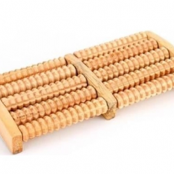 12 Silindirli Ahşap Ayak Masaj Aleti Mz-511a