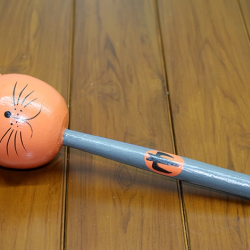 Ahşap Kedili Marakas Tekli Polos:28