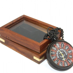 Ahşap Kutulu Köstekli Saat Nı4341g