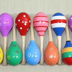 Ahşap Yumurta Marakas Alk1215