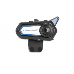 Bt31 Kask Kulaklık Bluetooth 5.0 Motosiklet Interkom Su Geçirmez Kablosuz Kulaklık