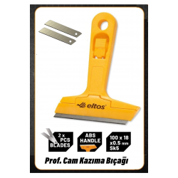 Çok Fonksiyonlu Profesyonel Cam Kazıma Bıçağı 2 Adet Yedek Bıçak Hediyeli