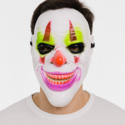 Delirten Gülüş Psikopat Palyaço Temalı Joker Maskesi