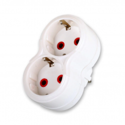 Fetih İkili Topraklı Fişli Priz