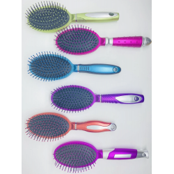 Haowei Oval Renkli Saç Fırçası Tarak