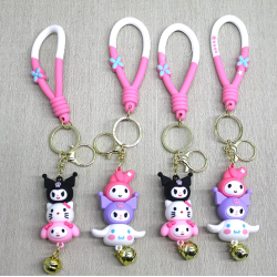 Hello Kitty Serisi Silikon Anahtarlık Alk4257