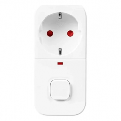Isıya Duyarlı Devre Ve Akım Korumalı Duvar Tekli Anahtarlı Priz Fiş 16a/250v 750