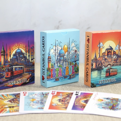 İstanbul Temalı İskambil Oyun Kartı Alk4350