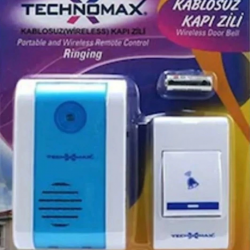 Kablosuz 100 Mt Mesafeli Kapı Zili