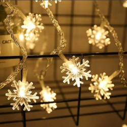 Kar Tanesi 5m 28 Led Gün Işığı Kar Tanesi:4cm Mz-16-18