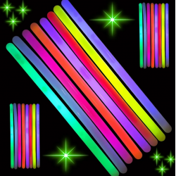 Karanlıkta Parlayan Fosforlu Glow  Kalın Çubuk 30 Cm 1 Adet