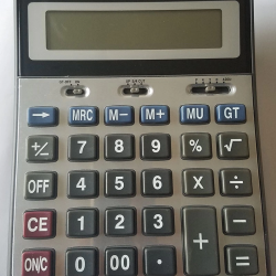 Kd-6118 12 Haneli Büyük Boy Hesap Makinesi