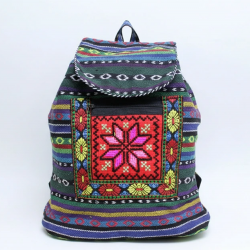 Kilim Desenli Sırt Çantası Alk-1