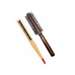 Liva 503& 690 Profesyonel Yanmaz Set Topuz Saç Fırçası-2'li