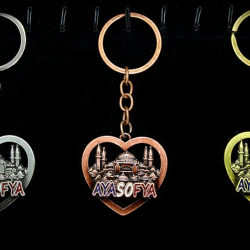 Metal Ayasofya Anahtarlık Alk2201