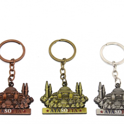 Metal Ayasofya Anahtarlık Alk2202