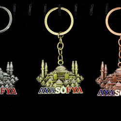 Metal Ayasofya Anahtarlık Alk2206