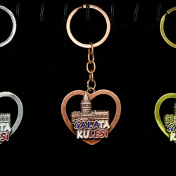 Metal Galata Kulesi Anahtarlık Alk2209