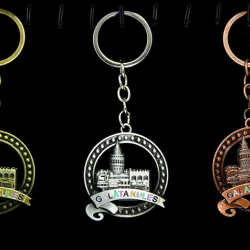 Metal Galata Kulesi Anahtarlık Alk2213