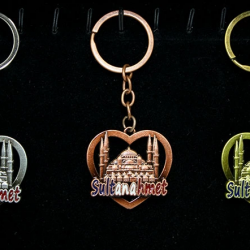 Metal Sultanahmet Anahtarlık Alk2218