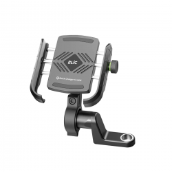 Motosiklet Gidon Ve Ayna Bağlantılı Motor Ve Bisiklet Uyumlu Telefon Tutucu 12-24w Hızlı Şarj