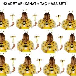 Okul Gösterileri İçin 1239li Arı Kanadı Seti - Etkinlik Kanatları