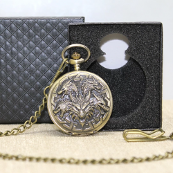 Özel Kutulu Dragonlu Antik Köstekli Saat Alk4680