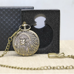 Özel Kutulu Kızılderili Köstekli Saat Alk4683