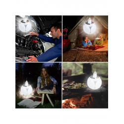 P-038 Solar Güneş Enerji Ve Usb Sarjli 5 Kanatlı