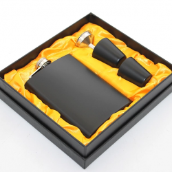 Paslanmaz Çelik 2 Shot Bardaklı Matara Seti Alk2671