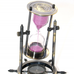 Pirinç Dümenli Pusulalı Kumsaati Nı8221