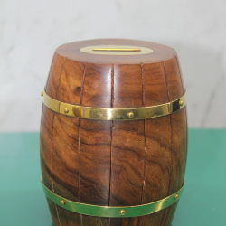 Pirinç Fıçı Kumbara 1786