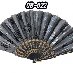 Plastik Kumaş Yelpaze 12'li Ob-022