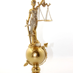 Polyester Dünya Küre Üzerinde Adalet Biblosu Alı2894