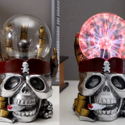 Polyester Kurukafa Plazma Işık  Alk2939