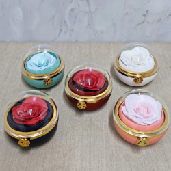 Romantik  Gül Yüzük Kutusu Kubbe Alk5009