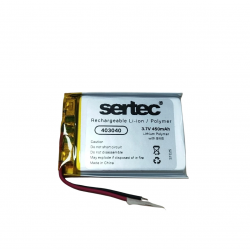 Sertec 403040 3.7v 450 Mah Li-polymer Pil (devreli/1.5a)