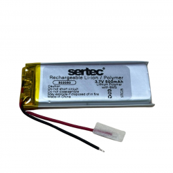 Sertec 502050 3.7v 500 Mah Li-polymer Pil (devreli/1.5a)