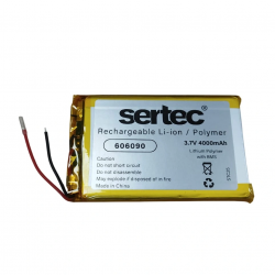 Sertec 606090 3.7v 4000mah Li-polymer Pil (devreli/1.5a)