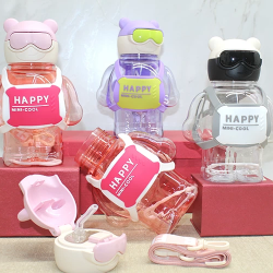 Sevimli 3d Desenli Su Matarası Bpa İçermez Alk3143