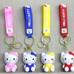 Silikon Hello Kitty Anahtarlık Alk4248