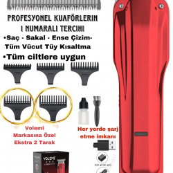 V-0085b Saç Sakal Ense Çizim Lazer Öncesi Kişisel Bakım Unisex Tıraş Makinesi