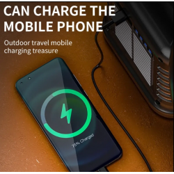 Wıson Ws-4343 Çok Fonksiyonlu Solar Şarjlı Powerbanklı Kamp Lambası