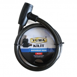 Yuma Ym-735 120 Cm 20 Mm Motorsiklet Kilidi